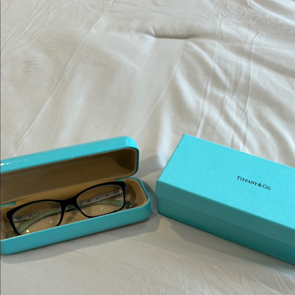 Used Tiffany & Co. prescription eyewear, case and box